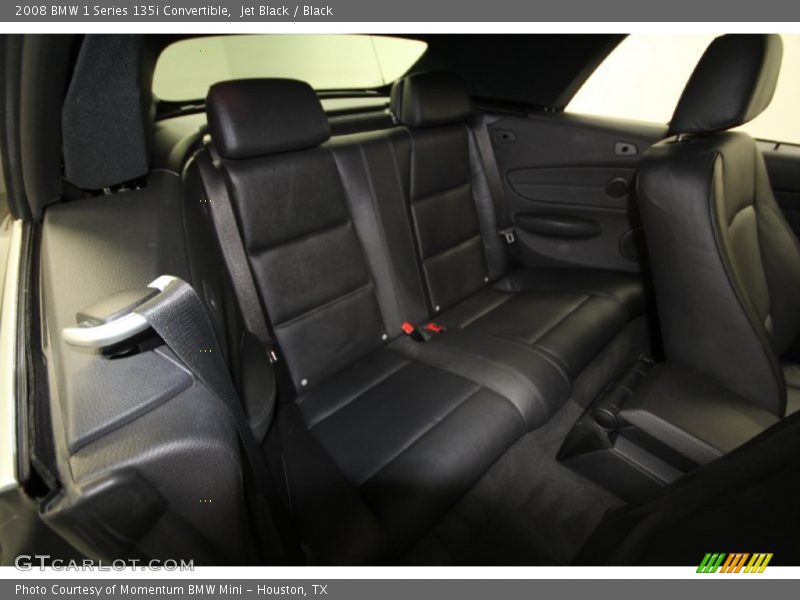 Jet Black / Black 2008 BMW 1 Series 135i Convertible