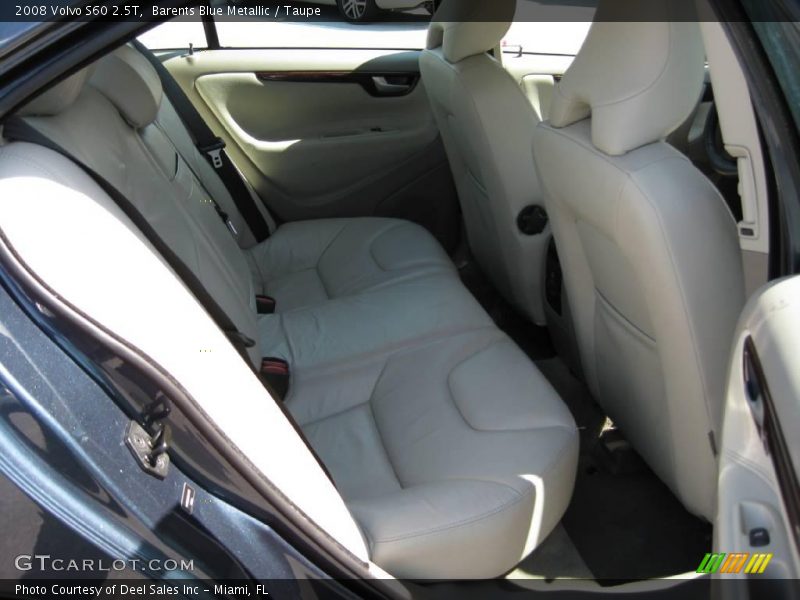 Barents Blue Metallic / Taupe 2008 Volvo S60 2.5T