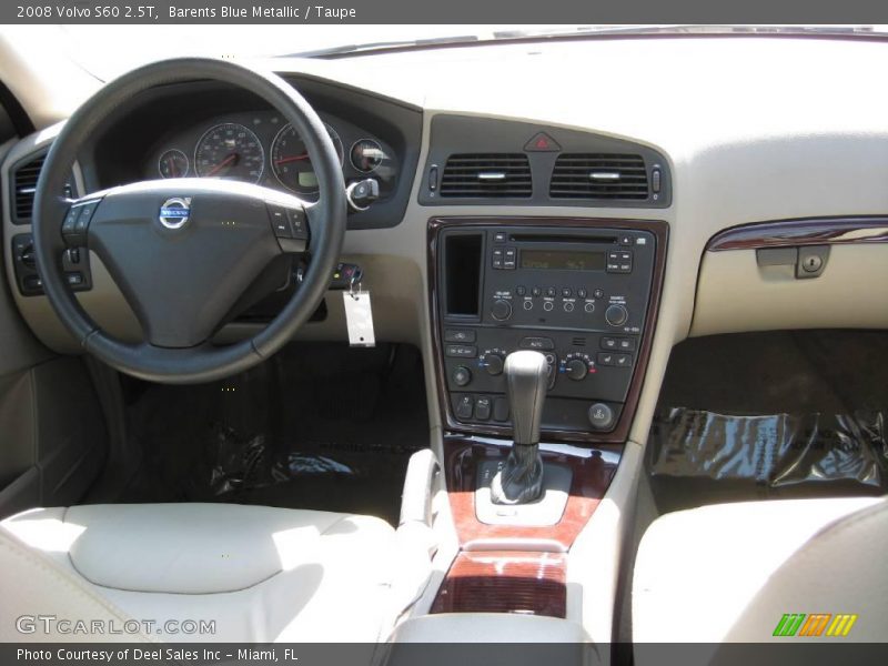Barents Blue Metallic / Taupe 2008 Volvo S60 2.5T