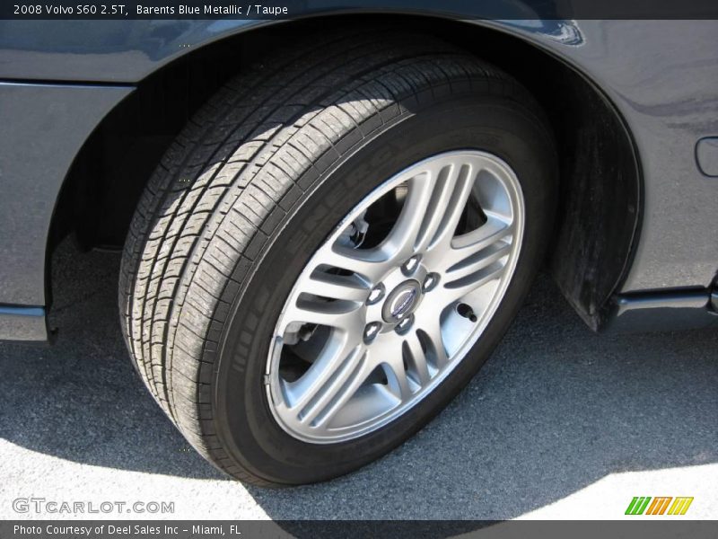 Barents Blue Metallic / Taupe 2008 Volvo S60 2.5T