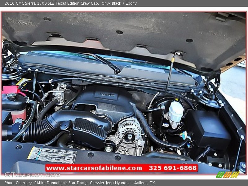 Onyx Black / Ebony 2010 GMC Sierra 1500 SLE Texas Edition Crew Cab