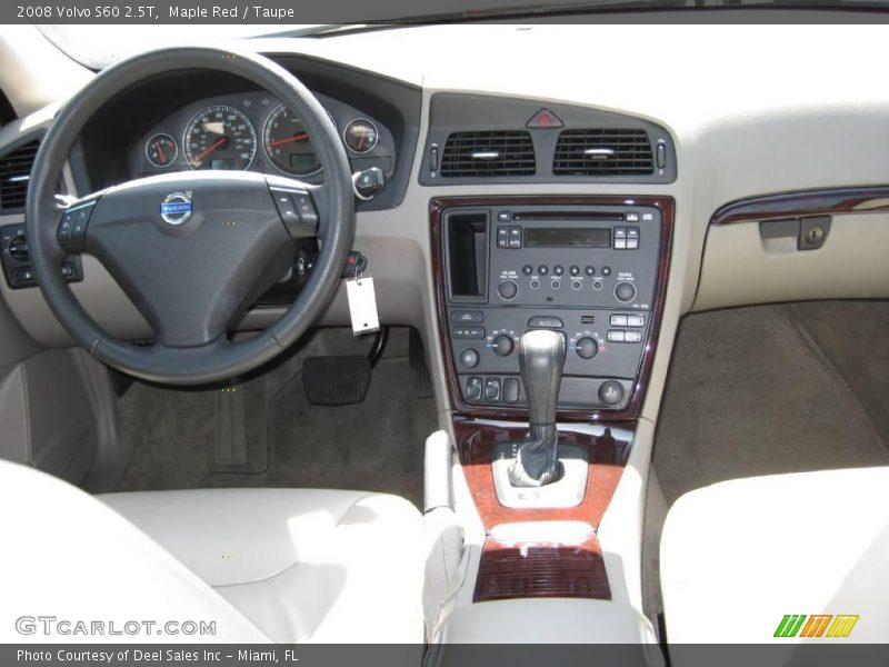 Maple Red / Taupe 2008 Volvo S60 2.5T