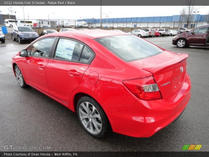  2012 Civic Si Sedan Rallye Red