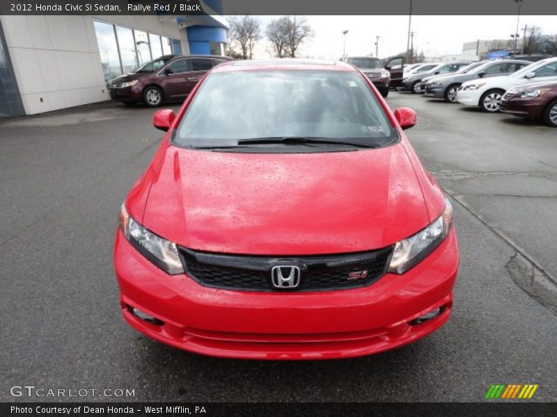  2012 Civic Si Sedan Rallye Red