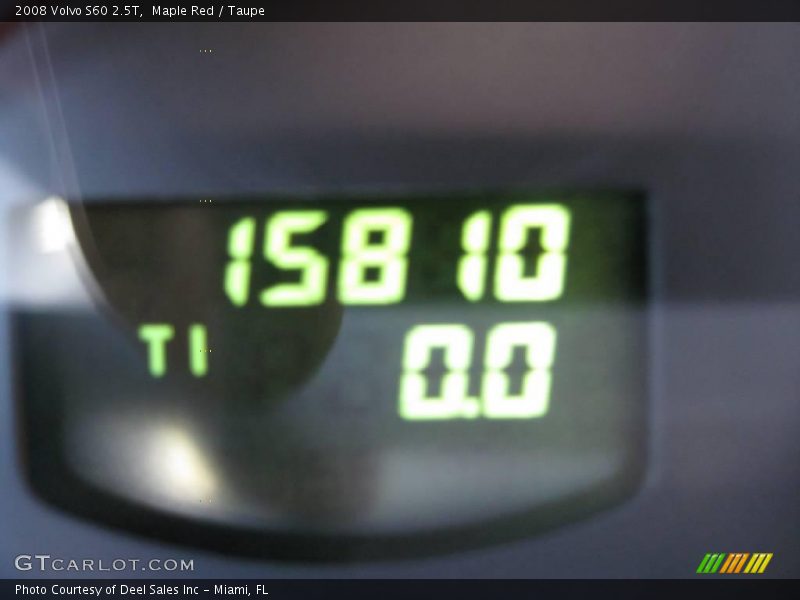 Maple Red / Taupe 2008 Volvo S60 2.5T