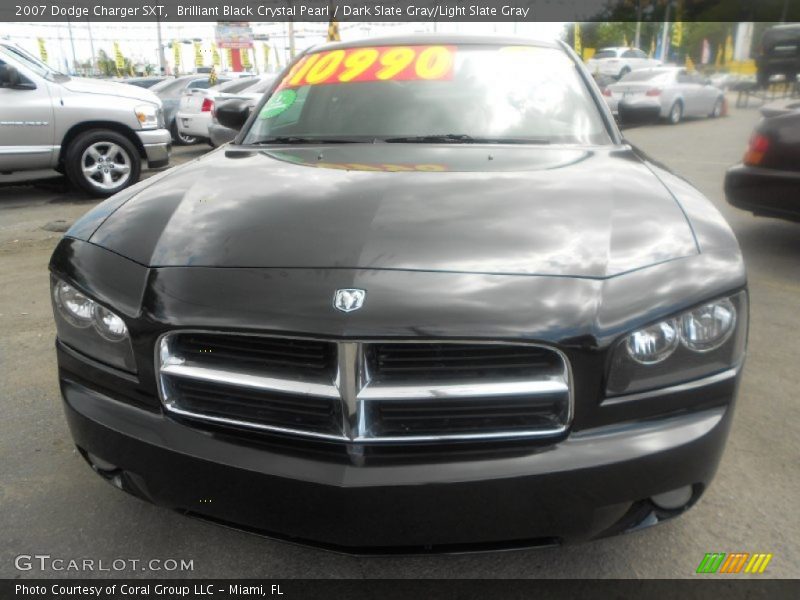 Brilliant Black Crystal Pearl / Dark Slate Gray/Light Slate Gray 2007 Dodge Charger SXT