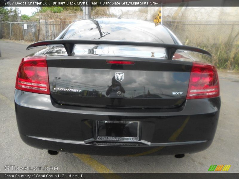 Brilliant Black Crystal Pearl / Dark Slate Gray/Light Slate Gray 2007 Dodge Charger SXT