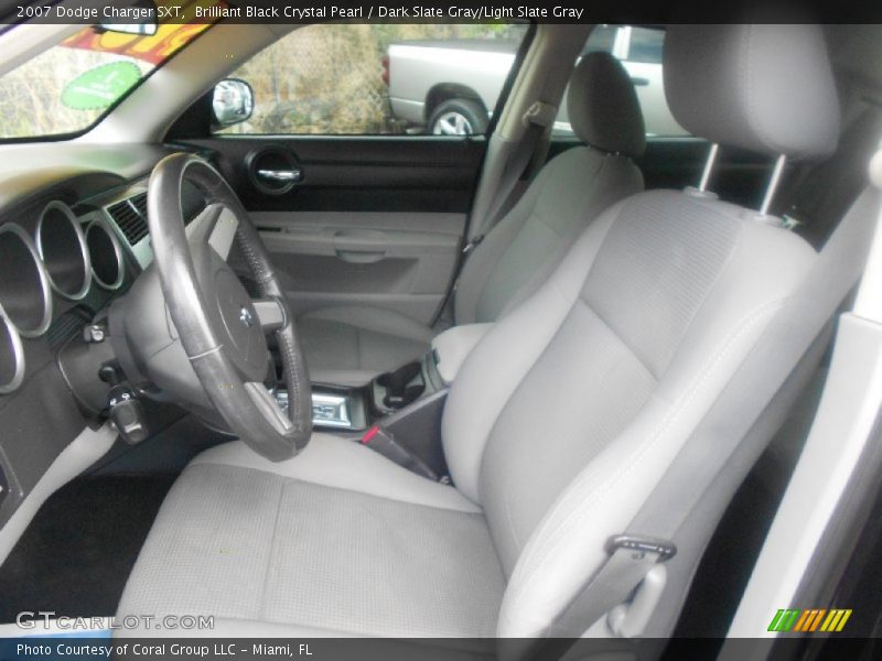 Brilliant Black Crystal Pearl / Dark Slate Gray/Light Slate Gray 2007 Dodge Charger SXT