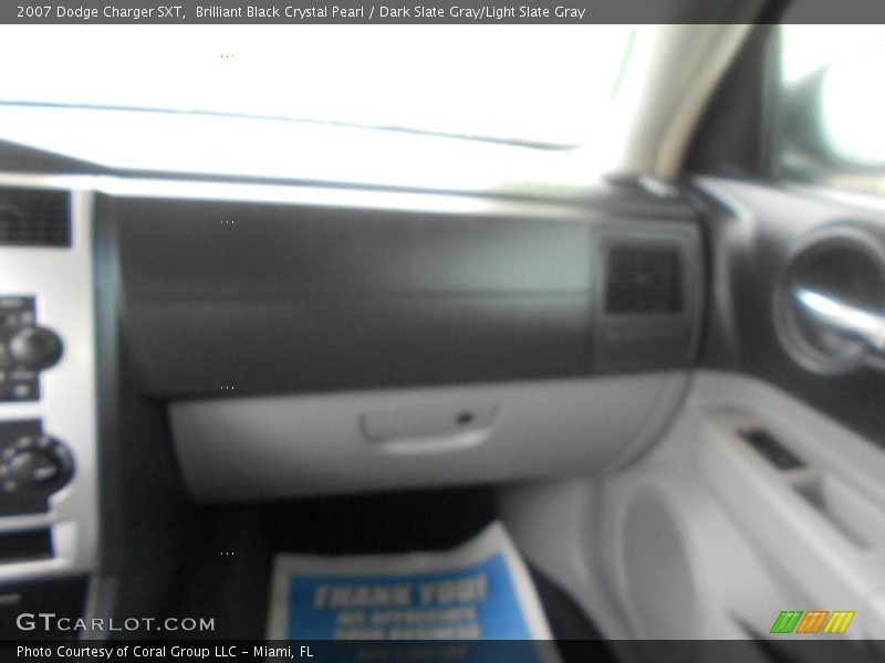 Brilliant Black Crystal Pearl / Dark Slate Gray/Light Slate Gray 2007 Dodge Charger SXT
