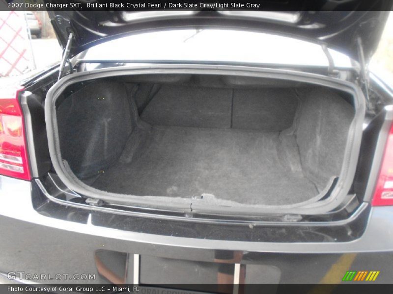Brilliant Black Crystal Pearl / Dark Slate Gray/Light Slate Gray 2007 Dodge Charger SXT