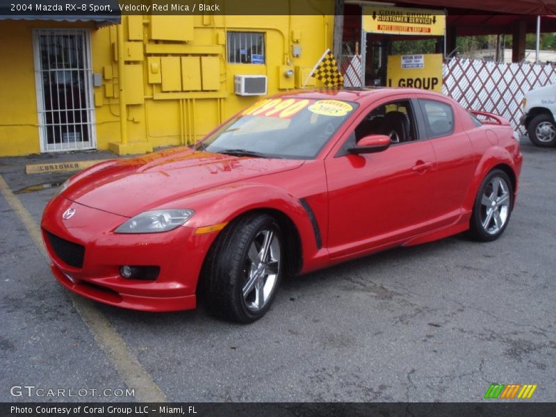 Velocity Red Mica / Black 2004 Mazda RX-8 Sport