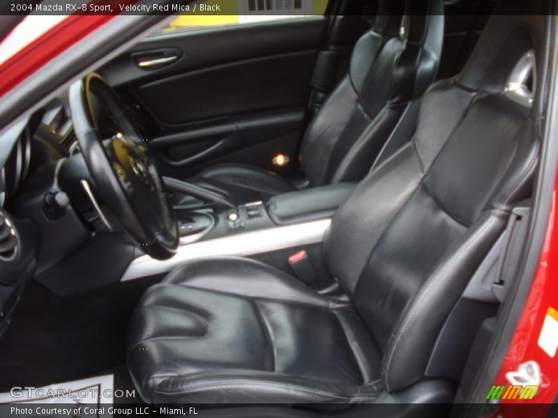 Velocity Red Mica / Black 2004 Mazda RX-8 Sport