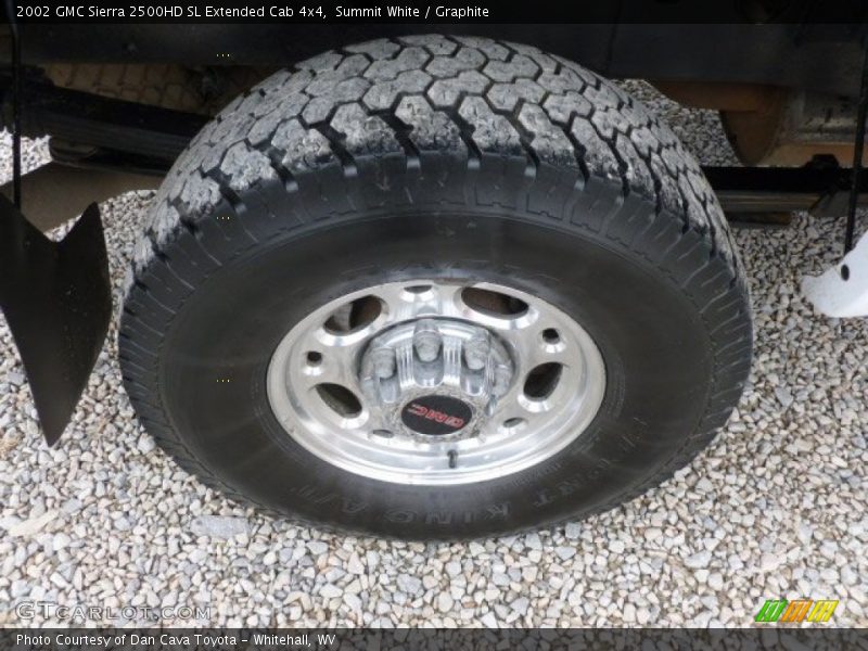 Summit White / Graphite 2002 GMC Sierra 2500HD SL Extended Cab 4x4