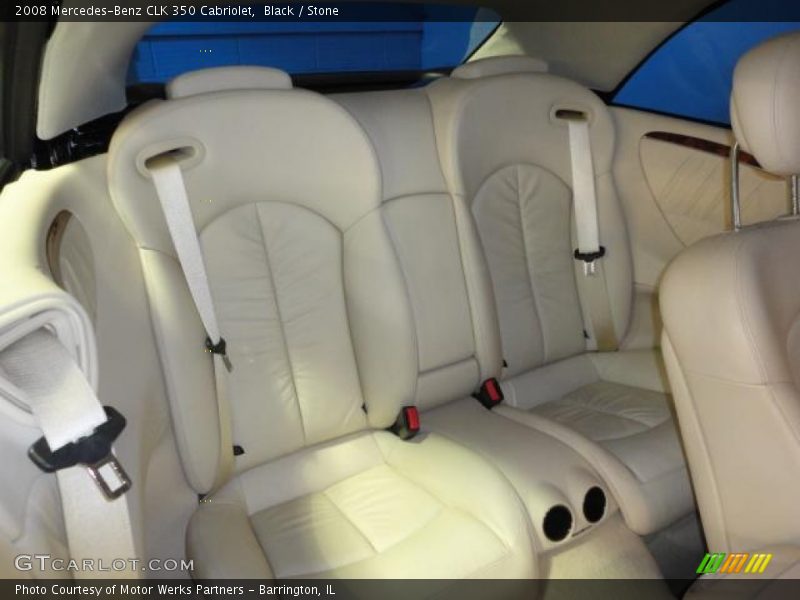 Black / Stone 2008 Mercedes-Benz CLK 350 Cabriolet