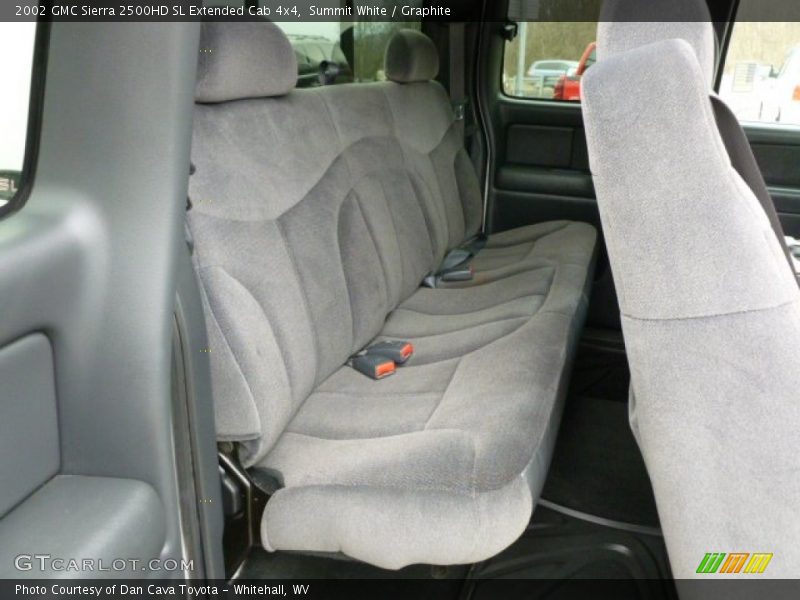 Summit White / Graphite 2002 GMC Sierra 2500HD SL Extended Cab 4x4