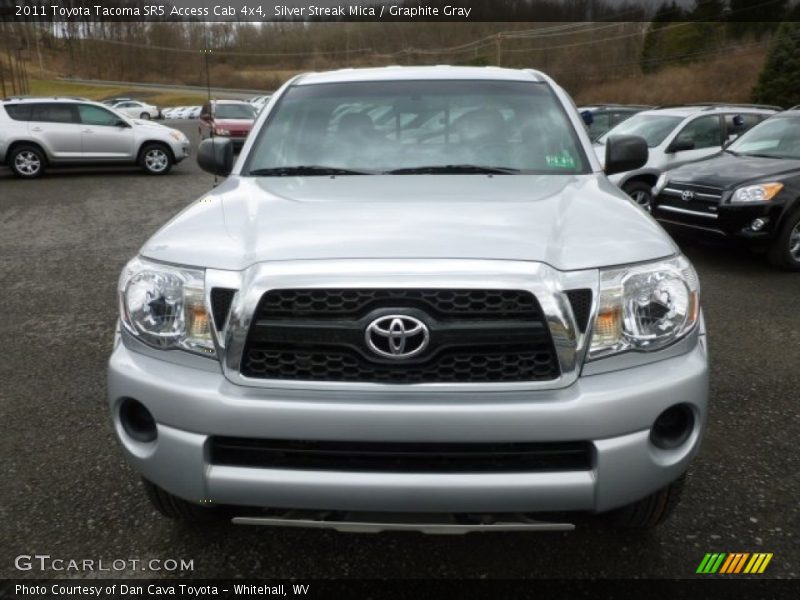 Silver Streak Mica / Graphite Gray 2011 Toyota Tacoma SR5 Access Cab 4x4