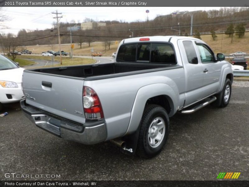 Silver Streak Mica / Graphite Gray 2011 Toyota Tacoma SR5 Access Cab 4x4