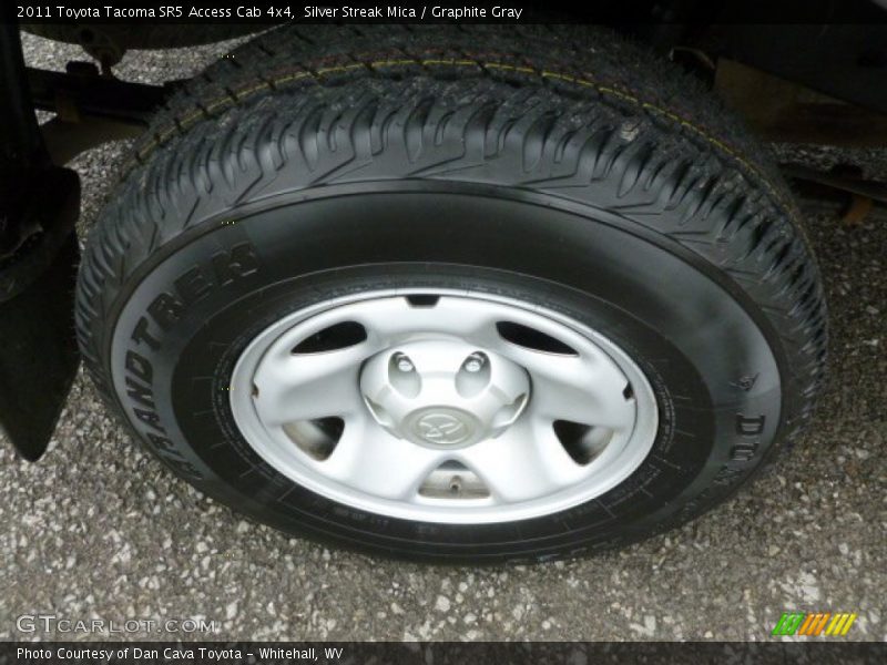 Silver Streak Mica / Graphite Gray 2011 Toyota Tacoma SR5 Access Cab 4x4