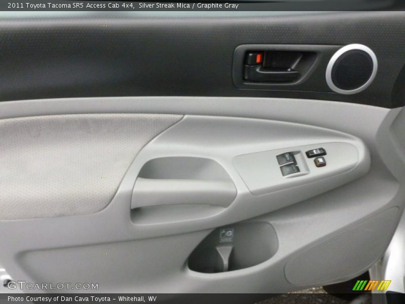 Silver Streak Mica / Graphite Gray 2011 Toyota Tacoma SR5 Access Cab 4x4