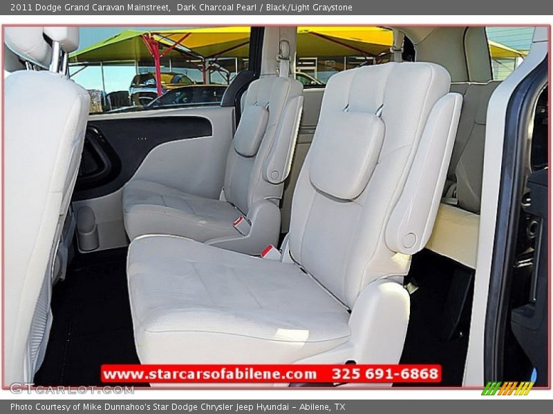 Dark Charcoal Pearl / Black/Light Graystone 2011 Dodge Grand Caravan Mainstreet
