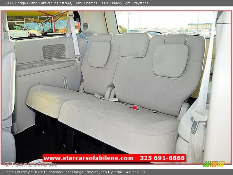 Dark Charcoal Pearl / Black/Light Graystone 2011 Dodge Grand Caravan Mainstreet