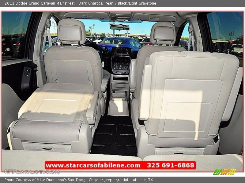 Dark Charcoal Pearl / Black/Light Graystone 2011 Dodge Grand Caravan Mainstreet