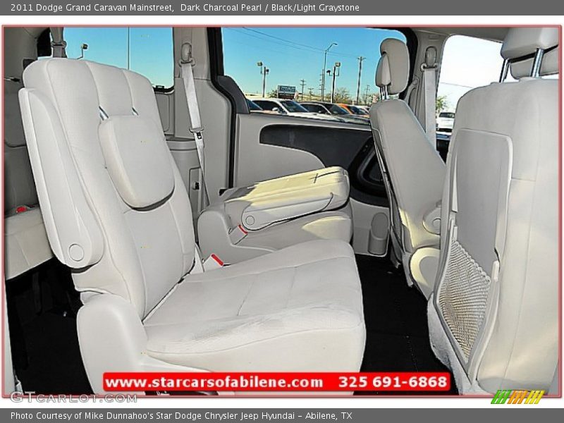 Dark Charcoal Pearl / Black/Light Graystone 2011 Dodge Grand Caravan Mainstreet