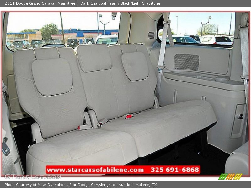 Dark Charcoal Pearl / Black/Light Graystone 2011 Dodge Grand Caravan Mainstreet