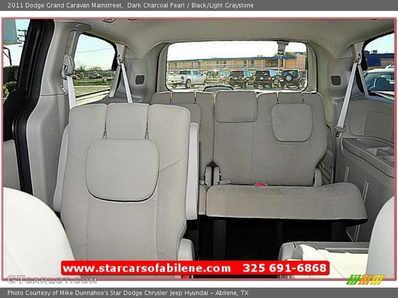 Dark Charcoal Pearl / Black/Light Graystone 2011 Dodge Grand Caravan Mainstreet