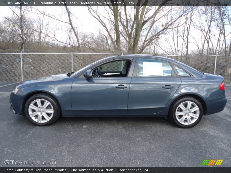  2009 A4 2.0T Premium quattro Sedan Meteor Grey Pearl Effect