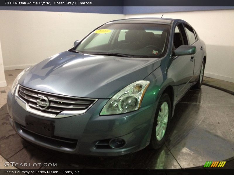 Ocean Gray / Charcoal 2010 Nissan Altima Hybrid