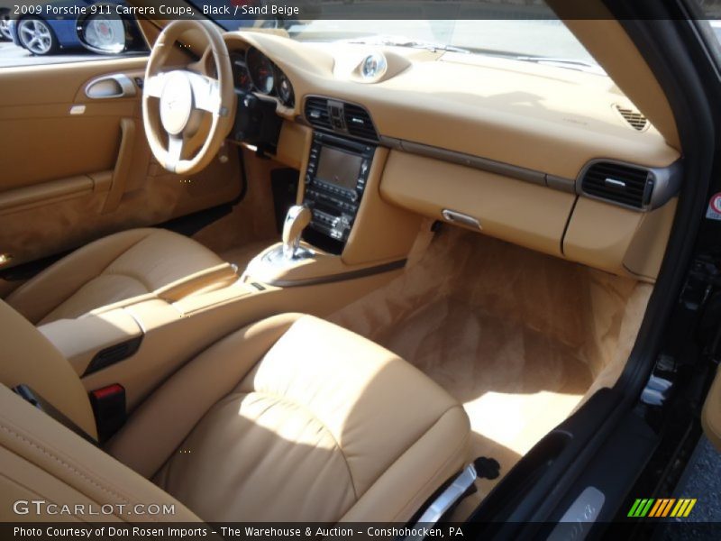 Dashboard of 2009 911 Carrera Coupe