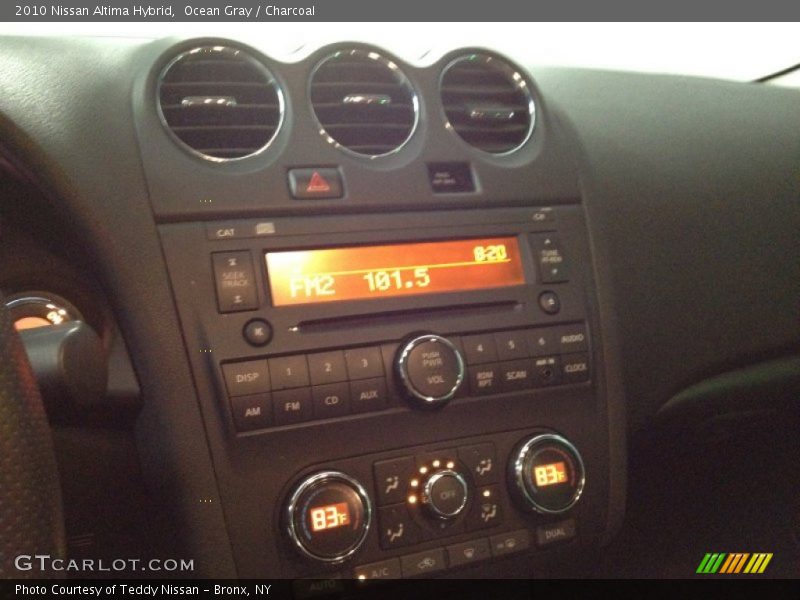 Ocean Gray / Charcoal 2010 Nissan Altima Hybrid