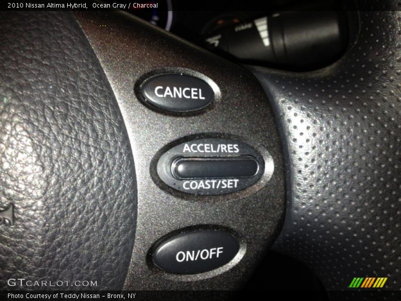 Ocean Gray / Charcoal 2010 Nissan Altima Hybrid