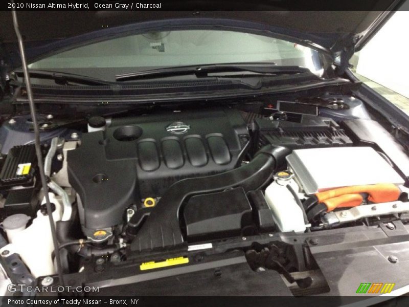 Ocean Gray / Charcoal 2010 Nissan Altima Hybrid