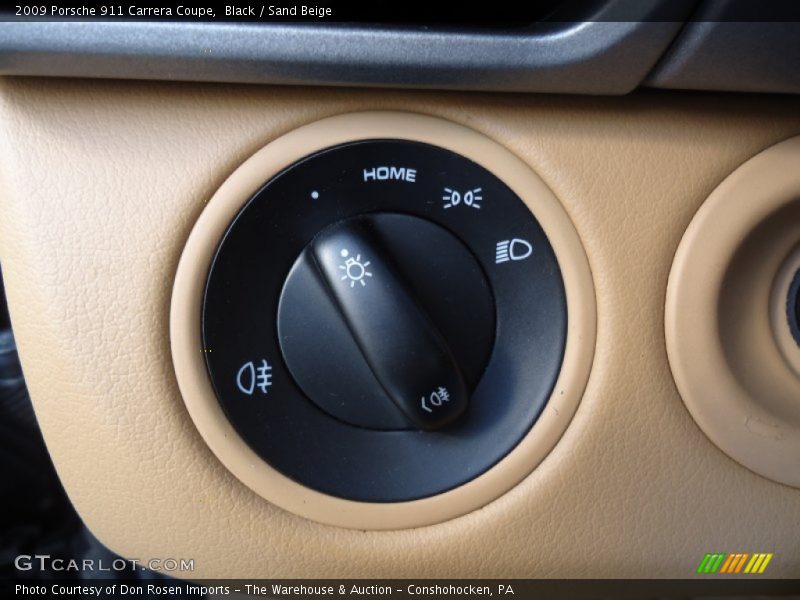 Controls of 2009 911 Carrera Coupe