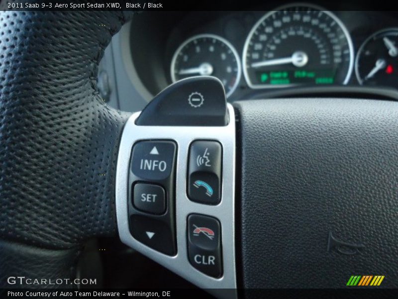 Controls of 2011 9-3 Aero Sport Sedan XWD