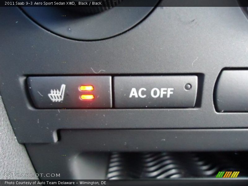 Black / Black 2011 Saab 9-3 Aero Sport Sedan XWD