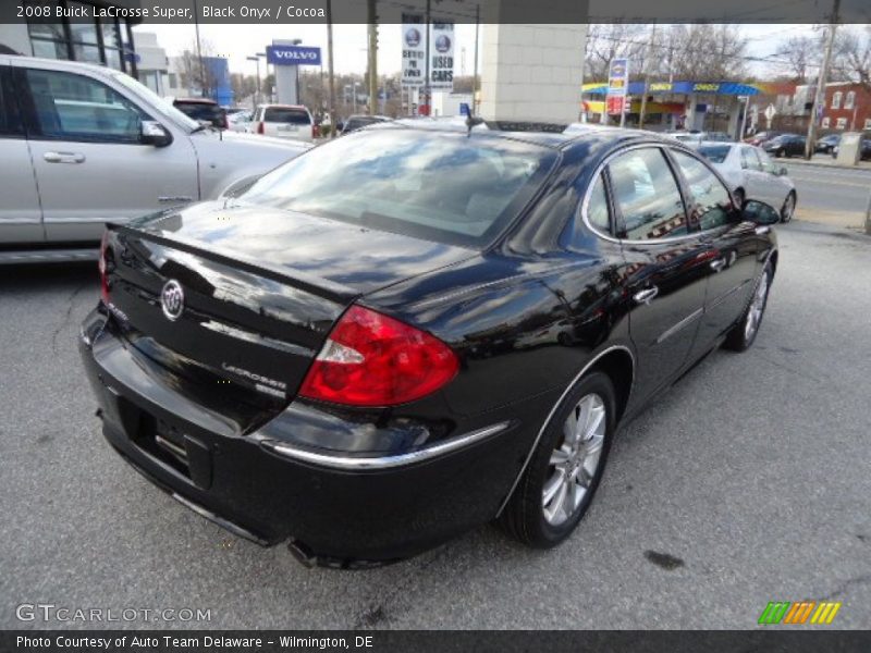 Black Onyx / Cocoa 2008 Buick LaCrosse Super