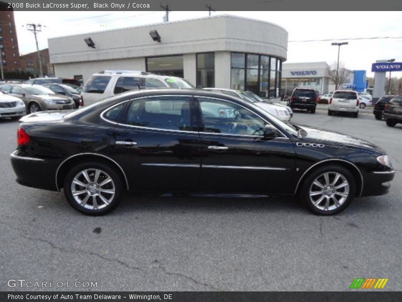 Black Onyx / Cocoa 2008 Buick LaCrosse Super
