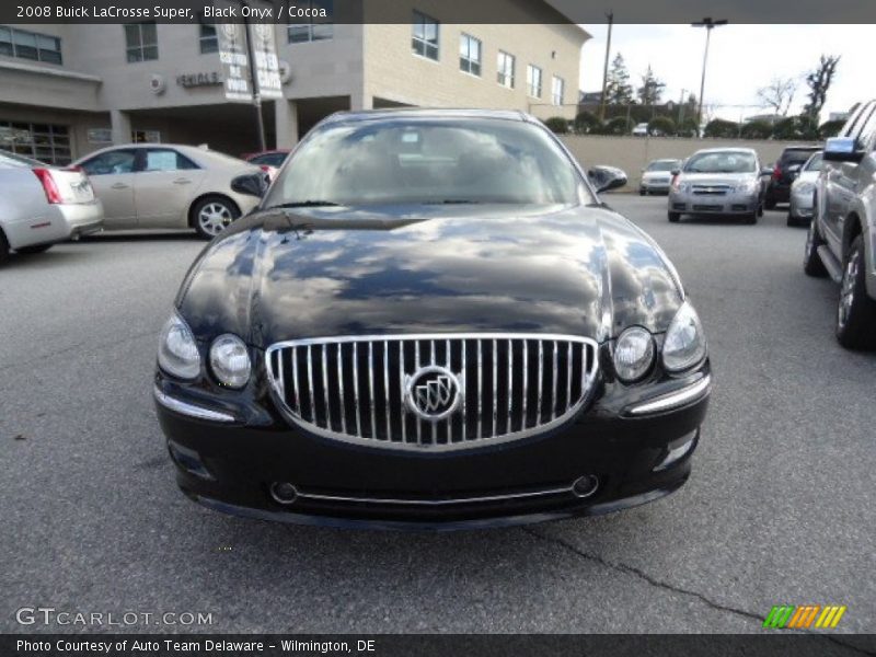 Black Onyx / Cocoa 2008 Buick LaCrosse Super