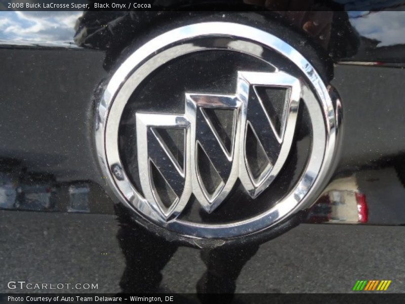 Black Onyx / Cocoa 2008 Buick LaCrosse Super