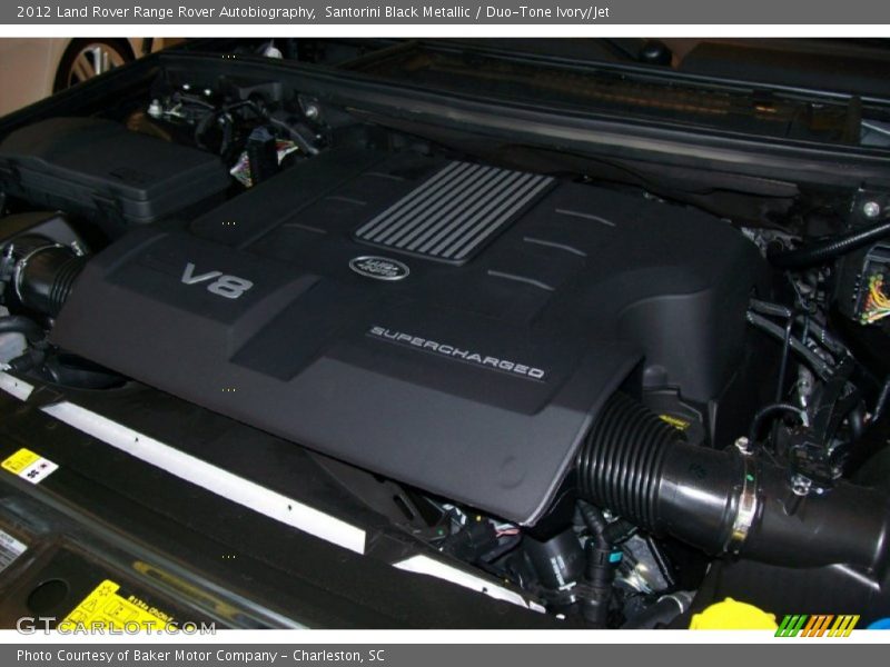 Santorini Black Metallic / Duo-Tone Ivory/Jet 2012 Land Rover Range Rover Autobiography