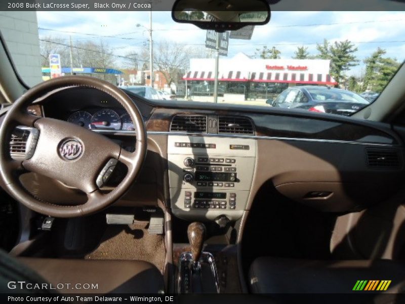 Black Onyx / Cocoa 2008 Buick LaCrosse Super
