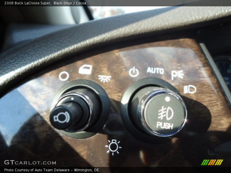 Black Onyx / Cocoa 2008 Buick LaCrosse Super