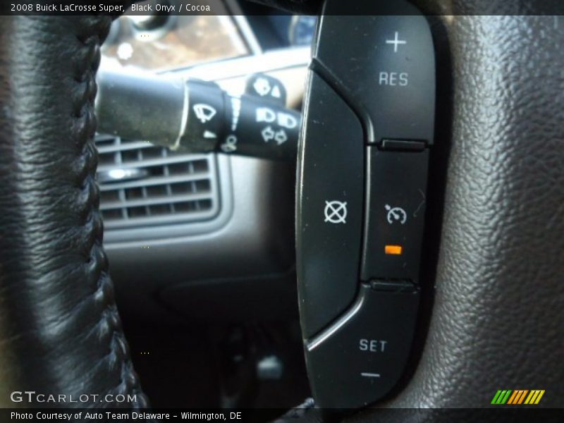 Black Onyx / Cocoa 2008 Buick LaCrosse Super