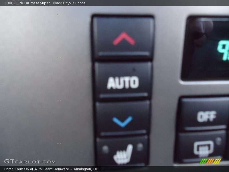 Black Onyx / Cocoa 2008 Buick LaCrosse Super