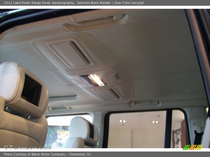 Santorini Black Metallic / Duo-Tone Ivory/Jet 2012 Land Rover Range Rover Autobiography