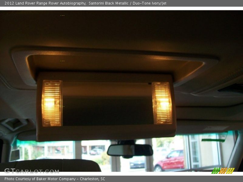 Santorini Black Metallic / Duo-Tone Ivory/Jet 2012 Land Rover Range Rover Autobiography