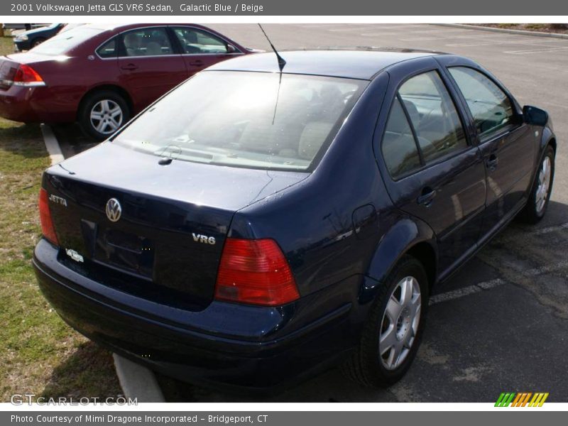 Galactic Blue / Beige 2001 Volkswagen Jetta GLS VR6 Sedan